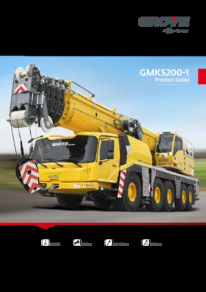 Gru fuoristrada Grove GMK5200-1 