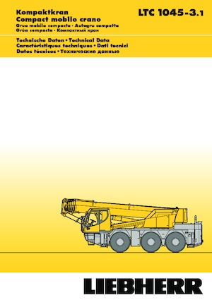 Gru fuoristrada Liebherr LTC 1045-3.1 (6x6x6)