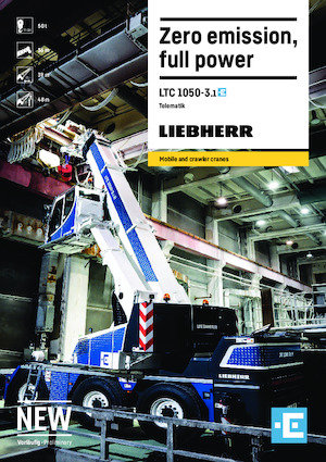 Gru fuoristrada Liebherr LTC 1050-3.1E