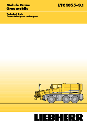 Gru fuoristrada Liebherr LTC 1055-3.1 (6x6x6)