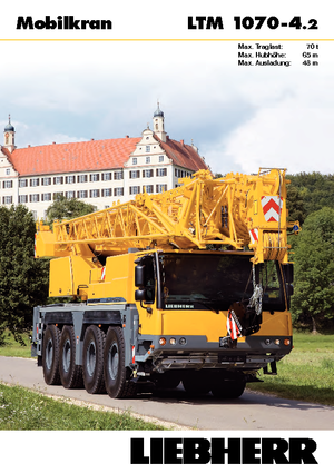 Gru fuoristrada Liebherr LTM 1070-4.2 