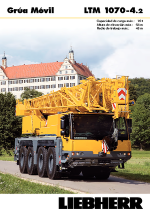 Gru fuoristrada Liebherr LTM 1070-4.2 