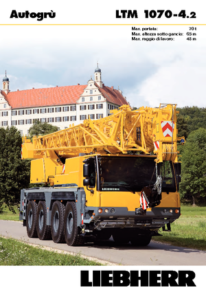 Gru fuoristrada Liebherr LTM 1070-4.2 