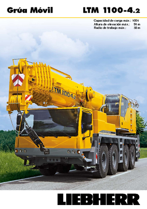 Gru fuoristrada Liebherr LTM 1100-4.2 
