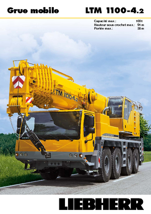 Gru fuoristrada Liebherr LTM 1100-4.2