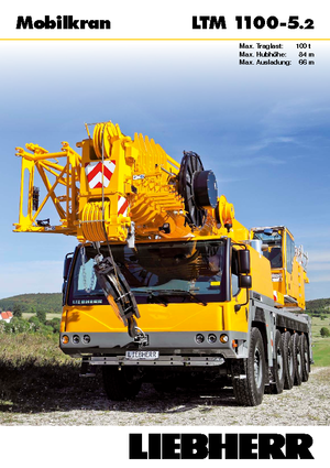 Gru fuoristrada Liebherr LTM 1100-5.2 