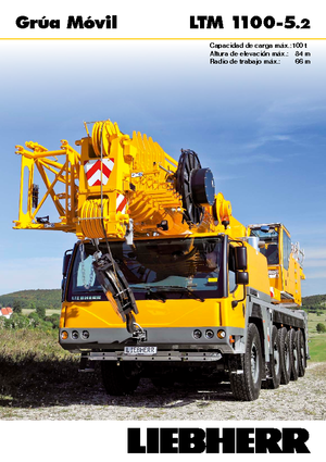 Gru fuoristrada Liebherr LTM 1100-5.2 