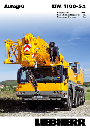 Gru fuoristrada Liebherr LTM 1100-5.2 