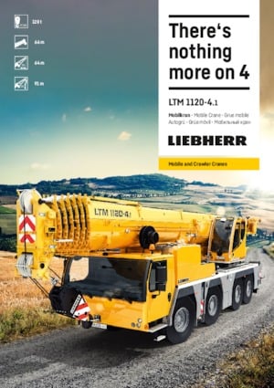Gru fuoristrada Liebherr LTM 1120-4.1 