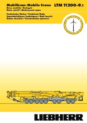 Gru fuoristrada Liebherr LTM 11200-9.1 