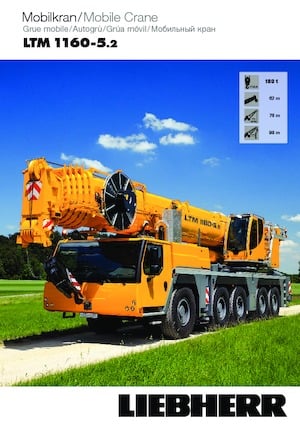 Gru fuoristrada Liebherr LTM 1160-5.2 