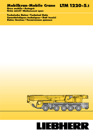 Gru fuoristrada Liebherr LTM 1220-5.1 (10x8x10)