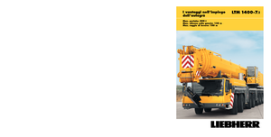 Gru fuoristrada Liebherr LTM 1400-7.1 