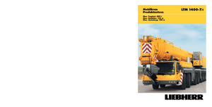 Gru fuoristrada Liebherr LTM 1400-7.1 