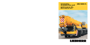 Gru fuoristrada Liebherr LTM 1400-7.1 
