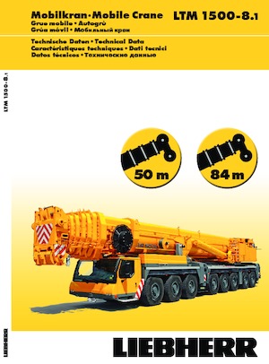 Gru fuoristrada Liebherr LTM 1500-8.1