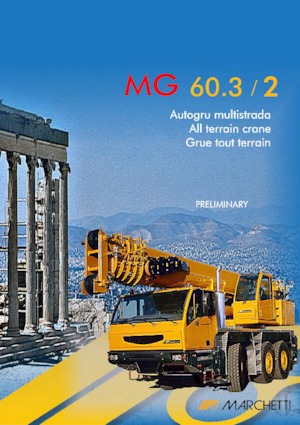 Gru fuoristrada Marchetti MG 60.3-2