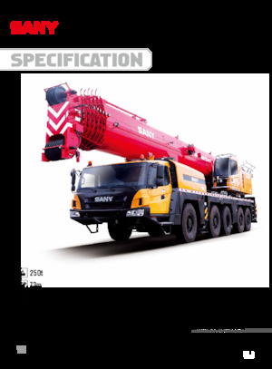Gru fuoristrada Sany SAC2500T7