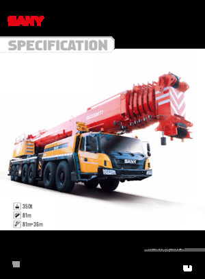 Gru fuoristrada Sany SAC3500T7