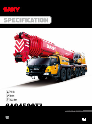 Gru fuoristrada Sany SAC4500T7