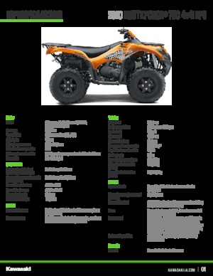 Veicoli fuoristrada & Quad Kawasaki BRUTE FORCE 750 4X4I 