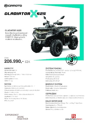 Veicoli fuoristrada & Quad CFMOTO Gladiator X625 