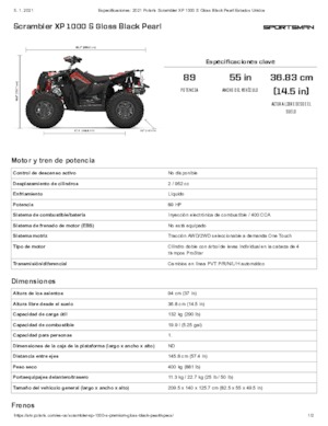 Veicoli fuoristrada & Quad Polaris Scrambler XP 1000 S