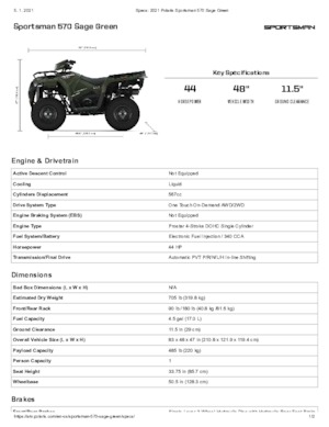 Veicoli fuoristrada & Quad Polaris Sportsman 570