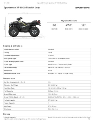 Veicoli fuoristrada & Quad Polaris Sportsman XP 1000