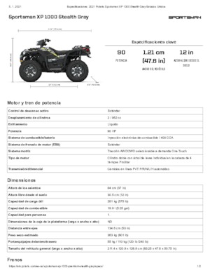 Veicoli fuoristrada & Quad Polaris Sportsman XP 1000