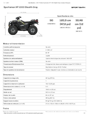 Veicoli fuoristrada & Quad Polaris Sportsman XP 1000