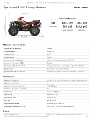 Veicoli fuoristrada & Quad Polaris Sportsman XP 1000 S