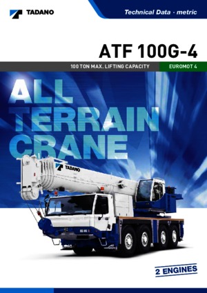 Gru fuoristrada Tadano ATF 100G-4