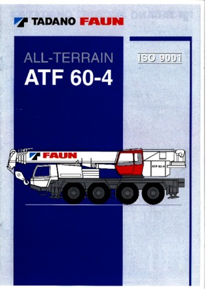 Gru fuoristrada Tadano ATF 60-4 (8x8x8)