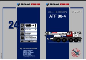Gru fuoristrada Tadano ATF 80-4 (8x8x8)
