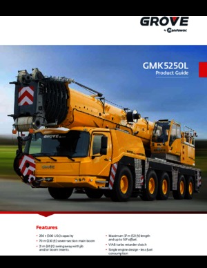 Gru fuoristrada Grove GMK5250L
