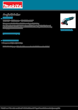 Smerigliatrici angolari Makita 9554HN