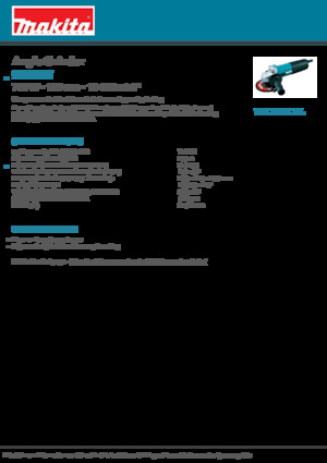 Smerigliatrici angolari Makita 9555HN