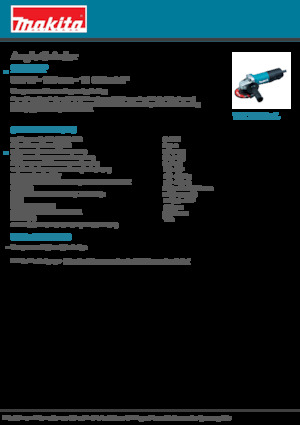 Smerigliatrici angolari Makita 9557HP