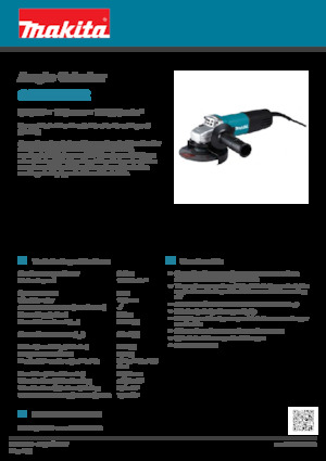 Smerigliatrici angolari Makita 9558HNR