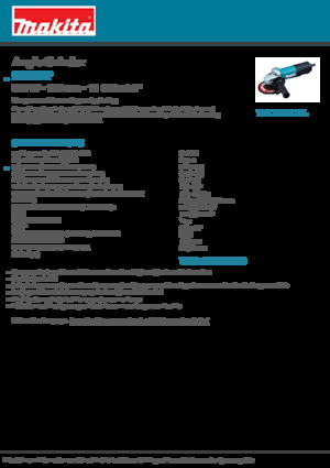 Smerigliatrici angolari Makita 9558HP