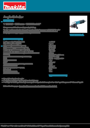 Smerigliatrici angolari Makita 9565PZ