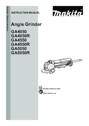 Smerigliatrici angolari Makita GA4550R