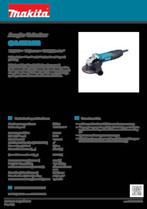 Smerigliatrici angolari Makita GA4530R