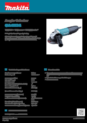 Smerigliatrici angolari Makita GA4534