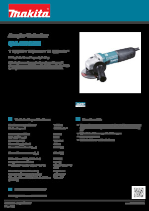 Smerigliatrici angolari Makita GA4540R