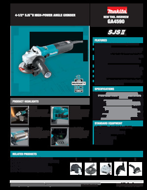 Smerigliatrici angolari Makita GA4590