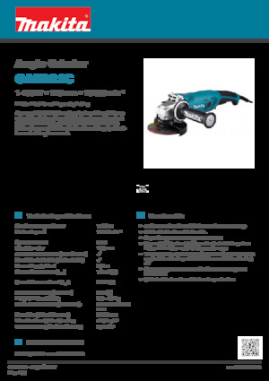 Smerigliatrici angolari Makita GA5021C