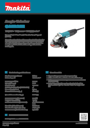 Smerigliatrici angolari Makita GA5030R