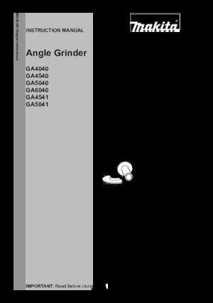 Smerigliatrici angolari Makita GA5040